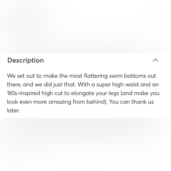 NWT Marine Layer Hibiscus Floral Full Cut Bikini Bottom (XS) - Picture 7 of 10